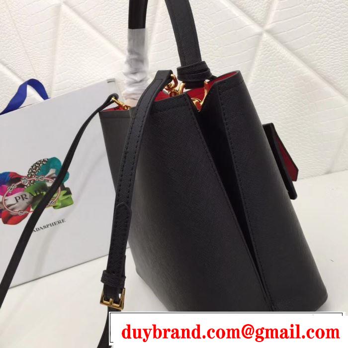 プラダ PRADA ハンドバッグ 4色可選 2019春夏は人気定番 最新のトレンドブランド人気的