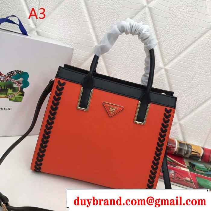 2019春夏トレンドアイテム 夏気分UP最新コレクション プラダ PRADA ハンドバッグ 3色可選