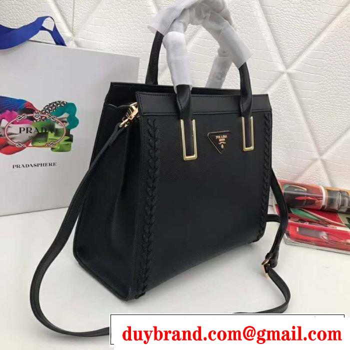 2019春夏トレンドアイテム 夏気分UP最新コレクション プラダ PRADA ハンドバッグ 3色可選