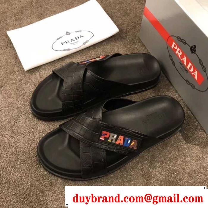 デザイン抜群のアイテム プラダ PRADA 爽やかカジュアル人気 サンダル2019春夏は人気定番