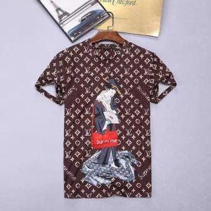 Casual 17 Spring / Summer Louis Vuitton Louis Vuitton ngắn tay T -SHIR TUYỆT VỜI TUYỆT VỜI