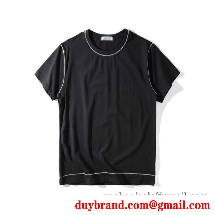 17SS ジバンシー givenchy スタイリッシュな印象 半袖tシャツ 無地 自然な肌触り