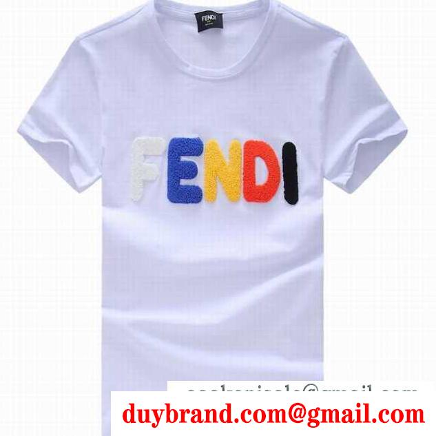 日本最大級の商品フェンディtシャツメンズ fendi 活躍できる半袖tシャツ