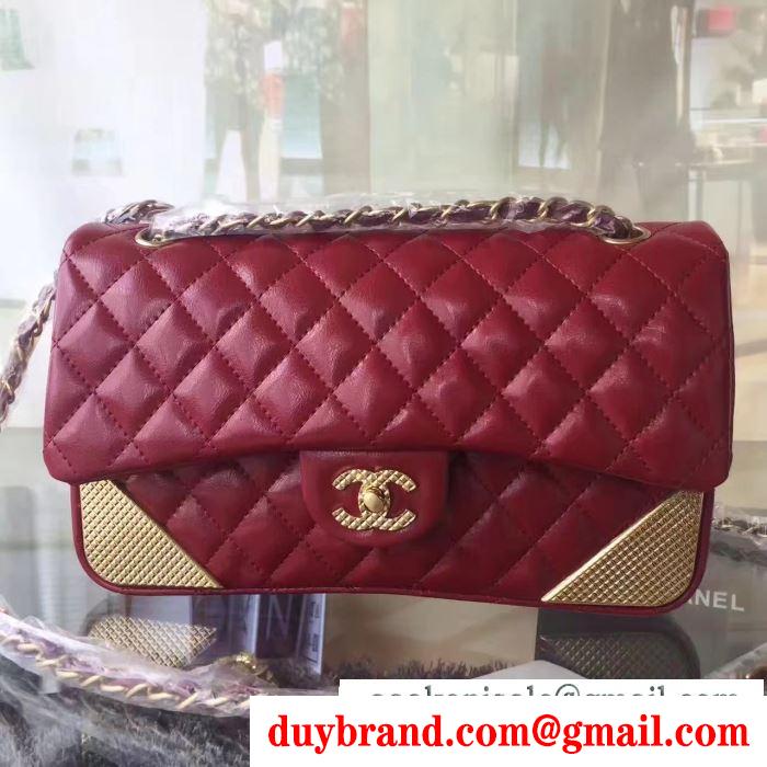 17新作 ショルダーバッグ 活躍のバッグ  chanel 贈り物にも◎