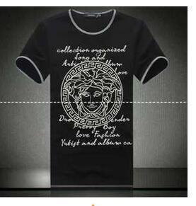Vật phẩm giới hạn Versace Versace Long Shirt Men Men _ Versace Versace_ Thương hiệu giá rẻ 