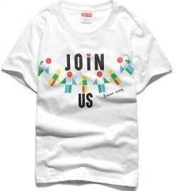 Big Black and White Two -Color in Cotton Cut Cut Saw Short Sleeve Sleeve Shirt Supreme Men's Men's Summer Quần áo mùa hè_Supreme Supreme_ Thương hiệu giá rẻ 