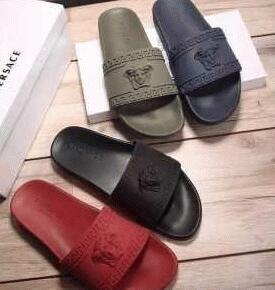 Versace Sandal Men's Beach Sandal Shoes Versace 4 Màu Sandals có thể lựa chọn _ Versace Versace_ Thương hiệu giá rẻ 
