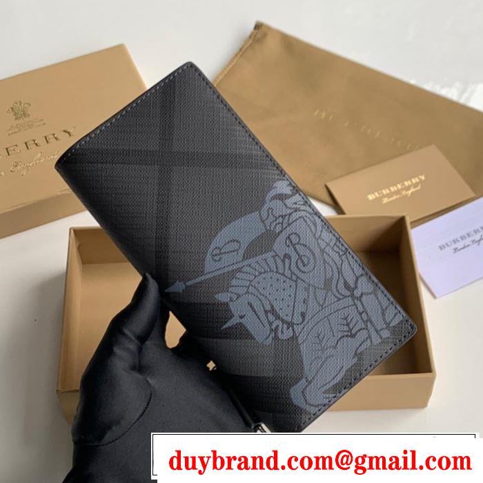 バーバリー BURBERRY 財布/ウォレッ 2色可選 2019春夏の大注目トレンド 春夏！大人カジュアル