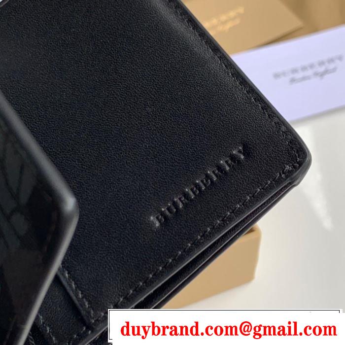 バーバリー BURBERRY 財布/ウォレッ 2色可選 2019春夏の大注目トレンド 春夏！大人カジュアル