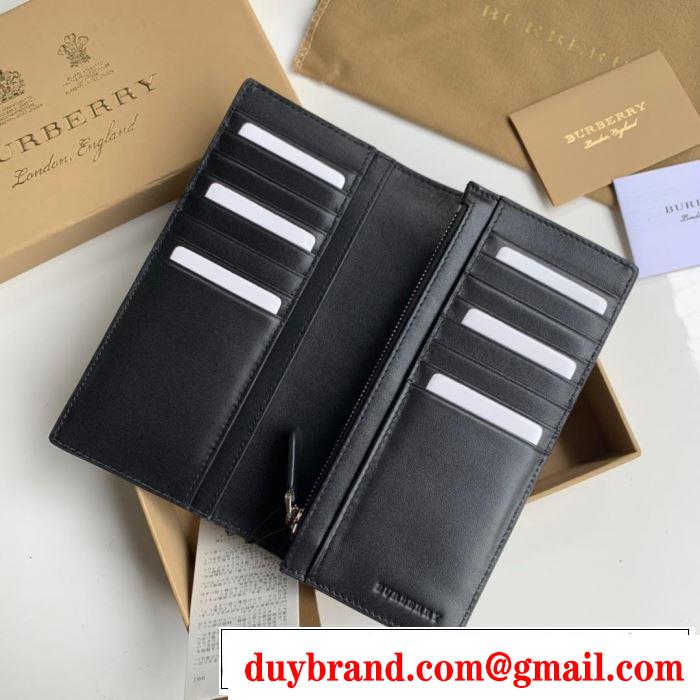 バーバリー BURBERRY 財布/ウォレッ 2色可選 2019春夏の大注目トレンド 春夏！大人カジュアル