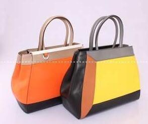 Sự hiện diện nổi bật của Fendi Bag Fendi Ladies Knower Troisur da màu cam và màu vàng siêu dữ dội có được túi xách 2way giá rẻ_fendi fendi_ Thương hiệu giá rẻ 