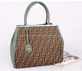 Fendi Fendi Zukka Mẫu Nylon Jacquard Giá rẻ Ladies Ladies Dừng Bag_fendi Fendi_ Thương hiệu giá rẻ (lớn nhất )