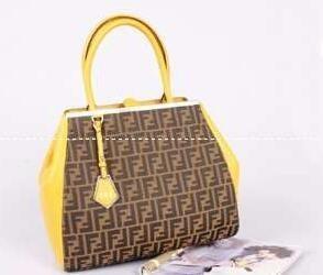 Fendi Bag Pakaboo Fendi Bán phổ biến chất lượng cao Ladies Túi xách Zucchino Yellow _ Fendi Fendi_ Thương hiệu giá rẻ (lớn nhất )