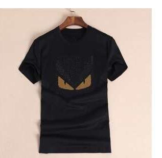 Giá hiệu quả fendi phổ biến fendi tay áo ngắn t -shirt 2 -colored _ fendi fendi_ Thương hiệu giá rẻ 