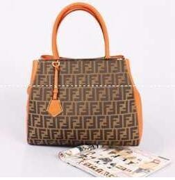 Tiêu chuẩn Ladies Ladies Orange Fendi Bag Shoulder Fendi Túi xách Zucchino Tote Bag_fendi Fendi_ Thương hiệu giá rẻ (lớn nhất )