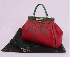 Túi fendi đa chức năng vai giá rẻ giá rẻ Tiêu chuẩn Tiêu chuẩn phổ biến Fendi Red và Green nữ Bag_fendi Fendi_ Thương hiệu giá rẻ (lớn nhất )
