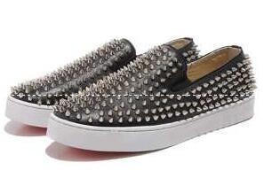 Giày Black Christian Lubutan Bán hàng phổ biến dành cho nam Christian Louvoutin Loofer _Ristian Louboutin_ Thương hiệu giá rẻ (lớn nhất )