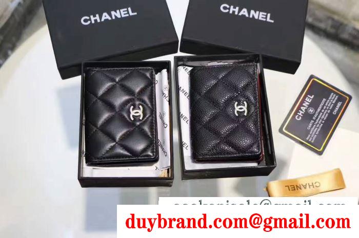 大歓迎な専門店 17ss 上質 大人気！ chanel二つ折り財布 超レア