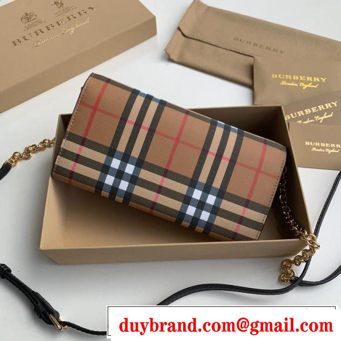 今期のトレンド定番アイテム バーバリー BURBERRY 財布 3色可選 2019春夏は人気定番