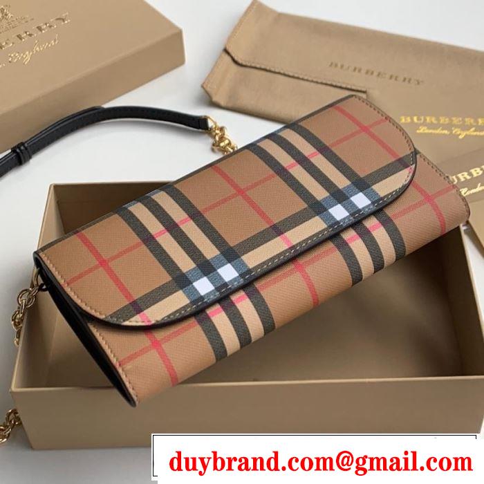 今期のトレンド定番アイテム バーバリー BURBERRY 財布 3色可選 2019春夏は人気定番