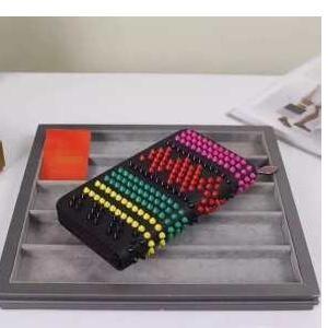 Thành công tuyệt vời Christian Louboutin Lightest Lubtan Round Zipper Wallet _Ristian Louboutin _ Thương hiệu giá rẻ 