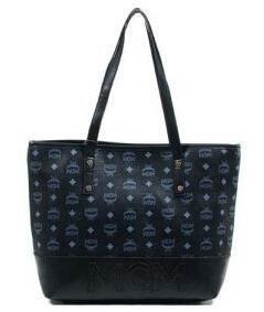 Bán thuốc nổ EMI MCM Túi Tote Lomen Ladies Bag Bag Navy_MCM_ Thương hiệu giá rẻ (Lớp lớn nhất của )