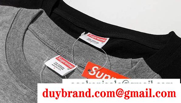 春夏 ストリートビュー ロゴ刺繍半袖tシャツ コットン ラウンドネック お得大人気な 白 黒と灰色3色 supreme メンズ夏服