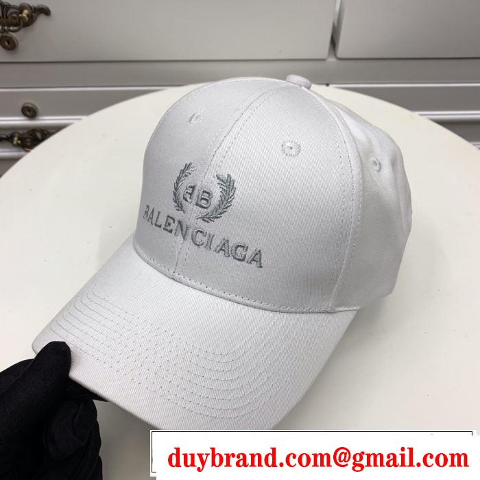 バレンシアガ BALENCIAGA ベースボールキャップ 2色可選 2019春夏も引き続きトレンド 今年の夏は着こなし
