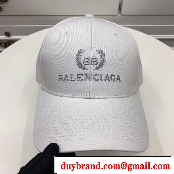バレンシアガ BALENCIAGA ベースボールキャップ 2色可選 2019春夏も引き続きトレンド 今年の夏は着こなし