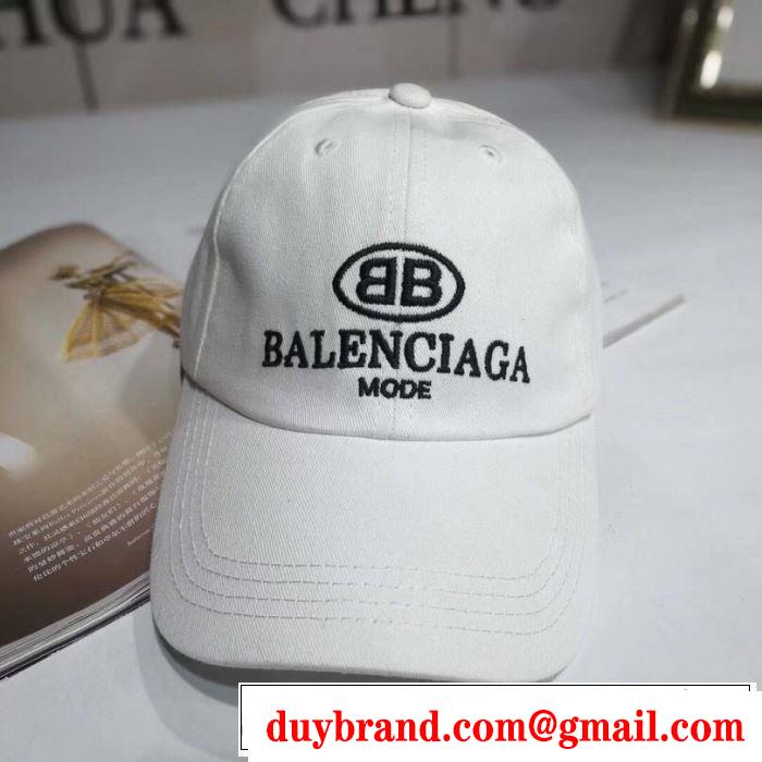 バレンシアガ BALENCIAGA ベースボールキャップ 4色可選 2019春夏トレンドアイテム 今シーズン注目のデザイン