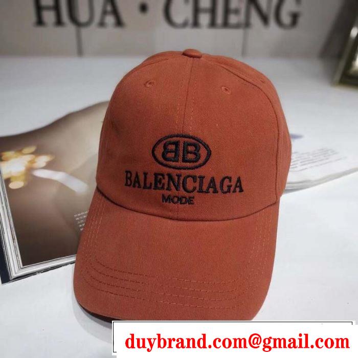 バレンシアガ BALENCIAGA ベースボールキャップ 4色可選 2019春夏トレンドアイテム 今シーズン注目のデザイン