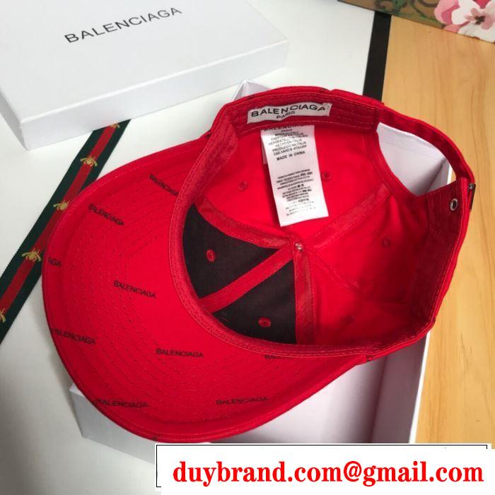 2019年最新ファッション 今期のトレンド定番アイテム バレンシアガ BALENCIAGA ベースボールキャップ 2色可選