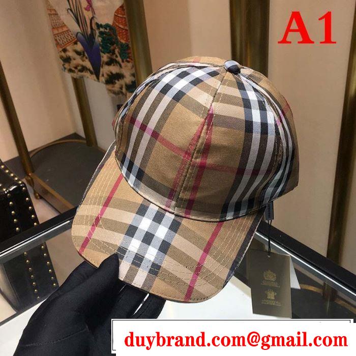 ベースボールキャップ 3色可選 今流行りの最新コレクション 2019春夏は人気定番 バーバリー BURBERRY