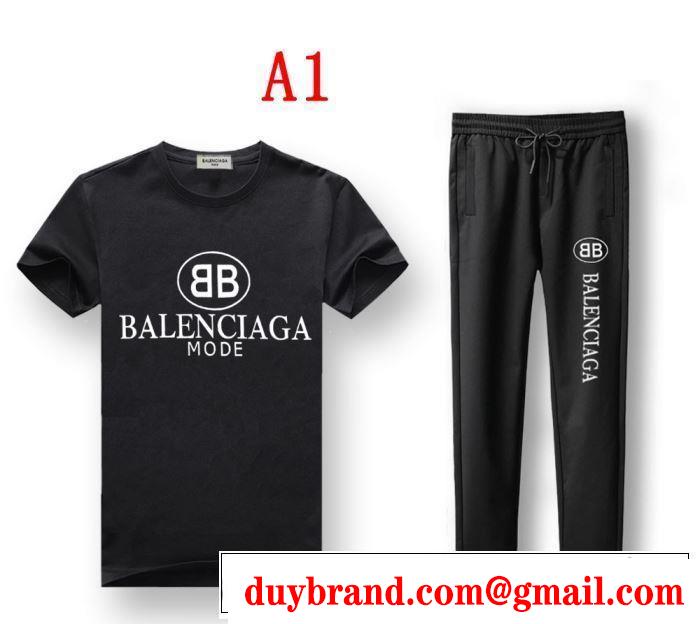 2019春夏のトレンド新商品 バレンシアガ BALENCIAGA 上下セット 多色可選 今季は特に注目ファション