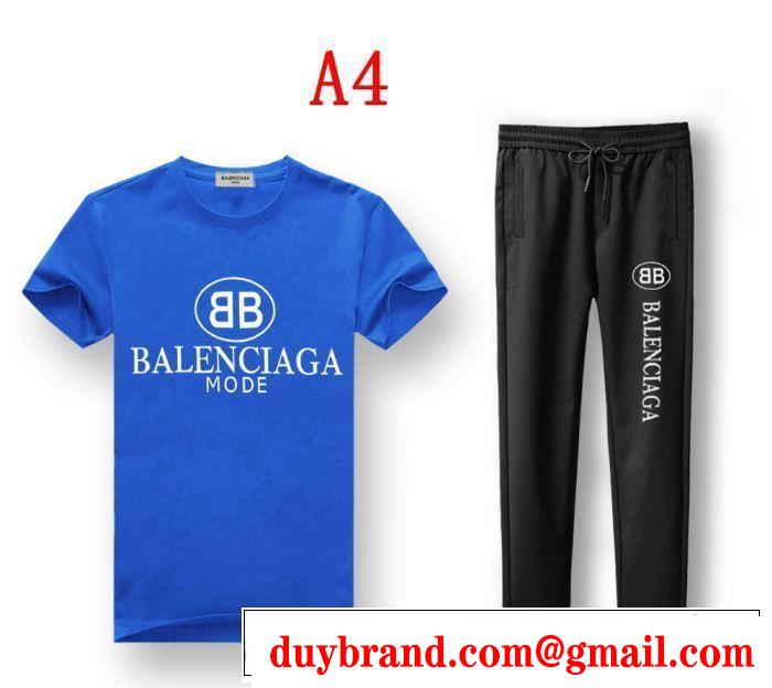 2019春夏のトレンド新商品 バレンシアガ BALENCIAGA 上下セット 多色可選 今季は特に注目ファション