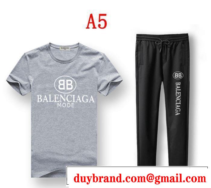 2019春夏のトレンド新商品 バレンシアガ BALENCIAGA 上下セット 多色可選 今季は特に注目ファション