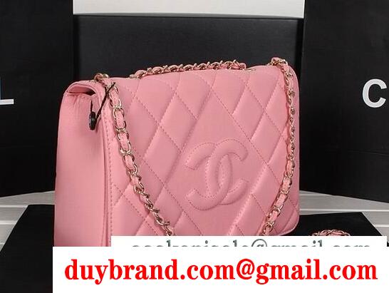  chanel チェーン レディースショルダーバッグ ccマーク 超激得高品質 キャビアスキン Da cao cấp レザー ピンク a48654