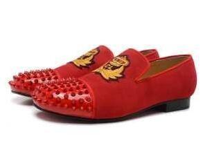 Christian Louboutin Spike Dudds Leather Red Limited Bán giới hạn Bán giày cao gót _ Christian Wrestian Louboutin _ Thương hiệu giá rẻ (lớn nhất ) (lớn nhất )