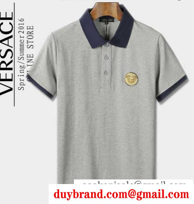コットン 激安大特価爆買いヴェルサーチ シャツ メンズ versace トップス カジュアルシャツ ボタン 4色