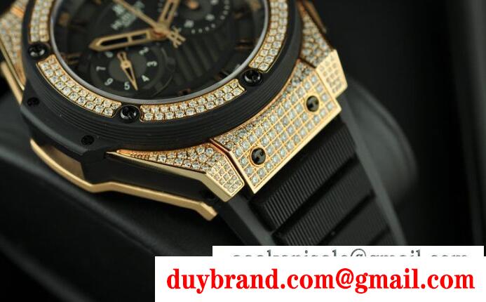 自動巻き ウブロ 時計 ビッグバン hublot ゴールドとブラック クラシックフュージョン チタニウム 爆買い定番人気なメンズウォッチ