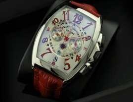 Màu đỏ nhiều ngày hiển thị siêu tuyệt vời Get nổi tiếng FRANCMULER Watch