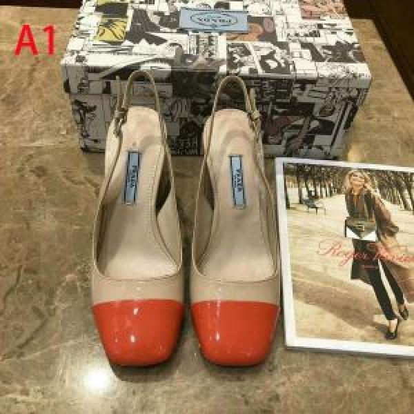 Mast Mast Prada Prada High Heal 3 Màu 3 Màu Xu hướng mùa xuân / Mùa hè