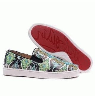Giá với giá thấp Christian Louboutin Louboutin Giày Sneaker Fake Sneakers Dân trong nước Mô hình bán hàng_Christian Lubutan Christian Louboutin_ Thương hiệu giá rẻ 