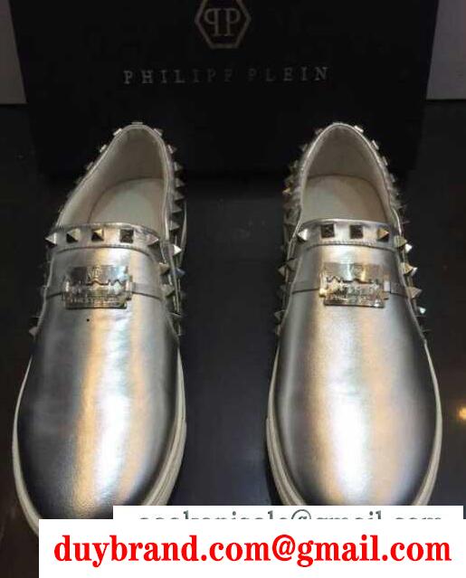 完成度の高いフィリッププレイン philipp plein 　高品質　シューズブランド 人気