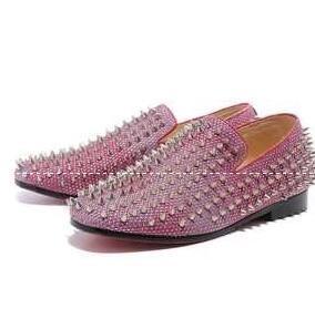 Christian Louboutin Louboutin sành điệu Giày màu mềm mại nam _Bristian louboutin_ Thương hiệu giá rẻ 