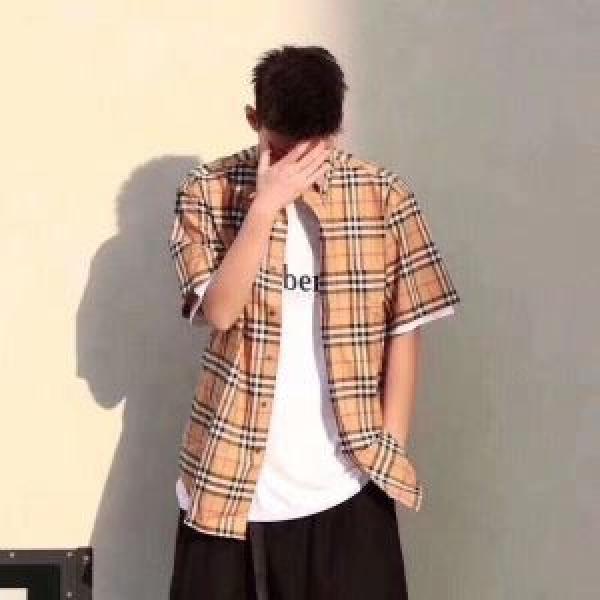 Burberry Summer 2019 Đẩy mặt hàng thời trang SHIRT SHIPENT theo mùa Burberry _ áo _ Thời trang nam _ Thương hiệu cửa hàng đặt hàng thư giá rẻ