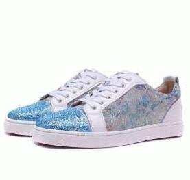 Giày thể thao Louboutane chú ý tuyệt vời Christian Louboutin Các mẫu đầy đủ các mô hình trang nghiêm _Ristian Louboutin_ Thương hiệu giá rẻ 