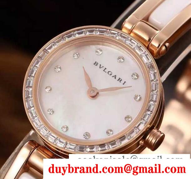  高い知名度ブルガリ BVLGARI  防水機能性がある女性用腕時計 人気