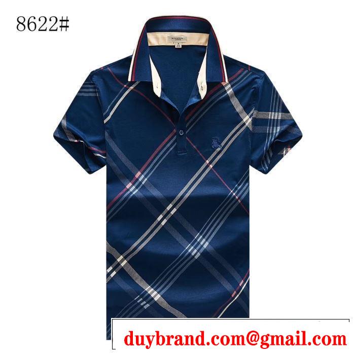 バーバリー 抜け感のあるキレイめ BURBERRY 3色可選  Tシャツ/半袖 2019年最新ファッション
