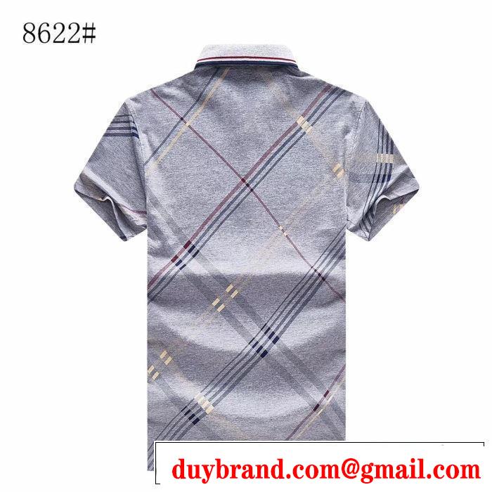 バーバリー 抜け感のあるキレイめ BURBERRY 3色可選  Tシャツ/半袖 2019年最新ファッション